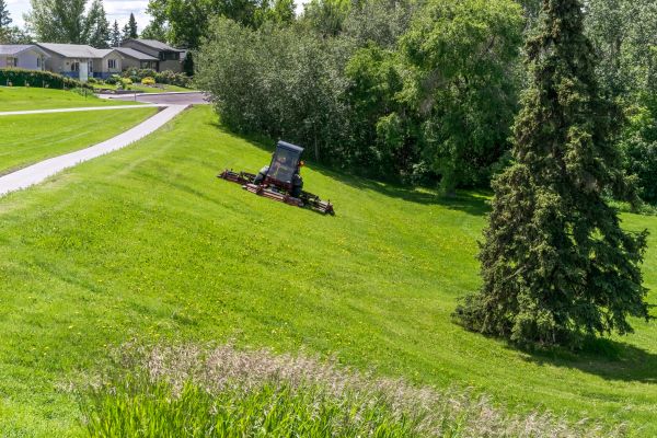 Hillside Mowing in Palm Beach Gardens